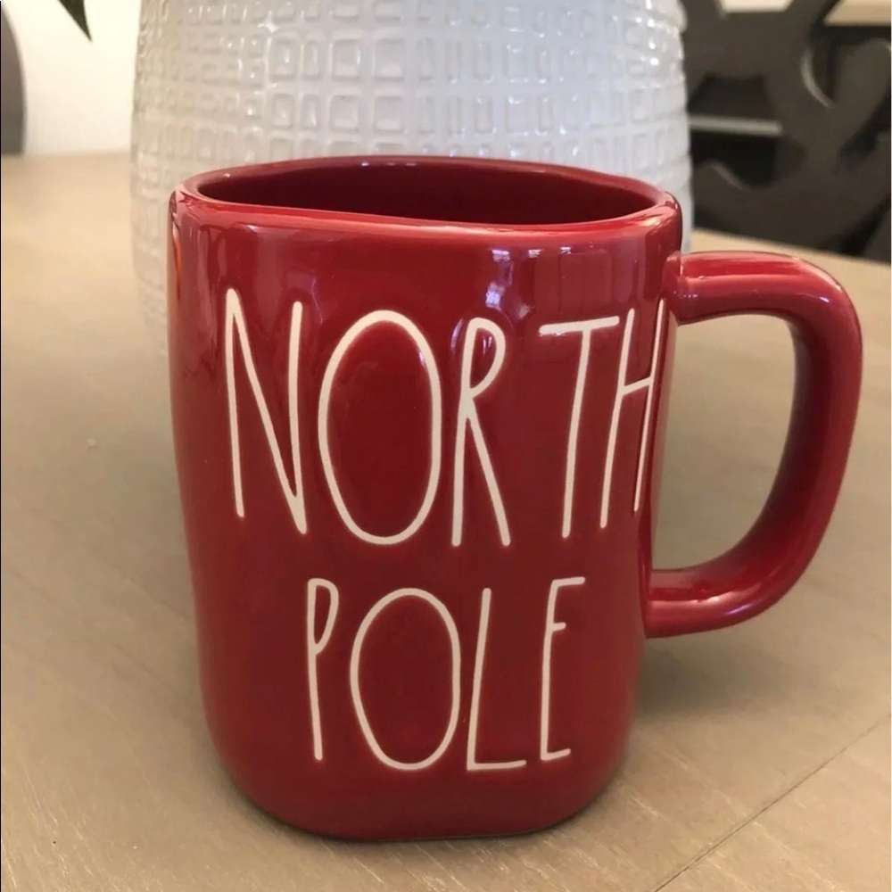 Rae Dunn NORTH POLE Christmas mug